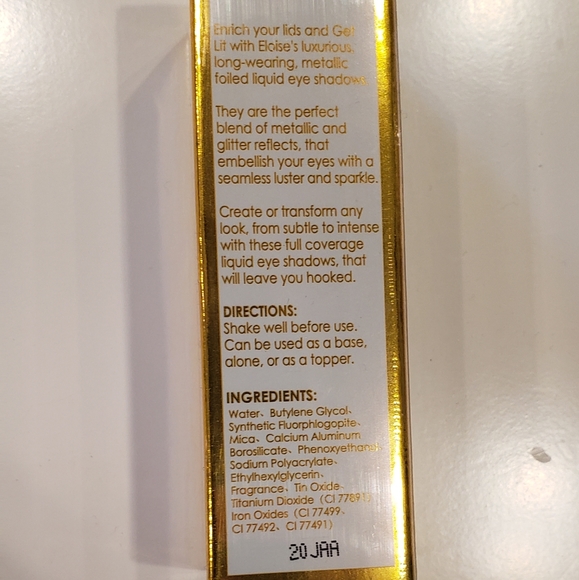 Eloise metallic foiled liquid eyeshadow - Picture 3 of 5